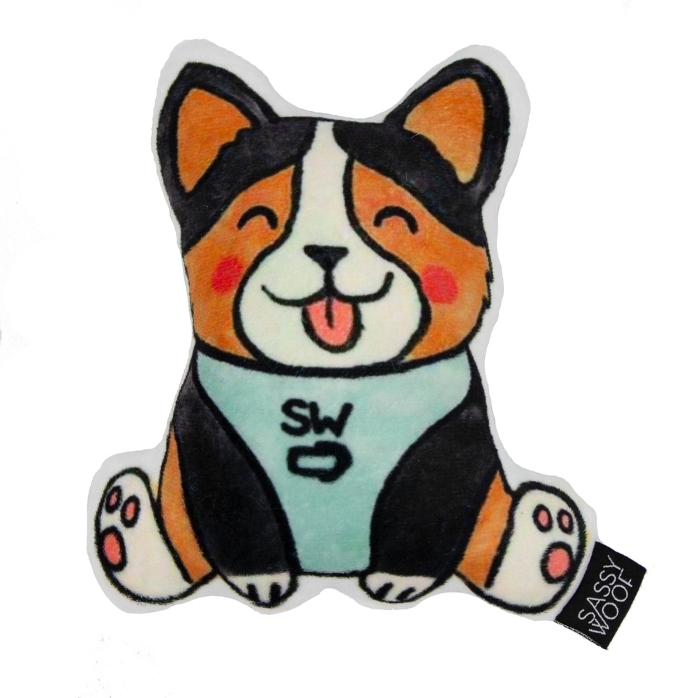 Sassy Woof Corgi Squeaky Dog Toy